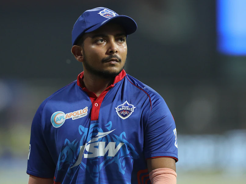 Prithvi Shaw is not